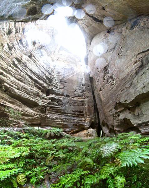 Inside the stone - the Amphitheatre