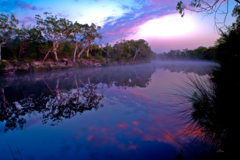 Cooloola NP, August 2009. Noosa River