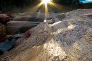 Water-polished granite, Girraween National Park.