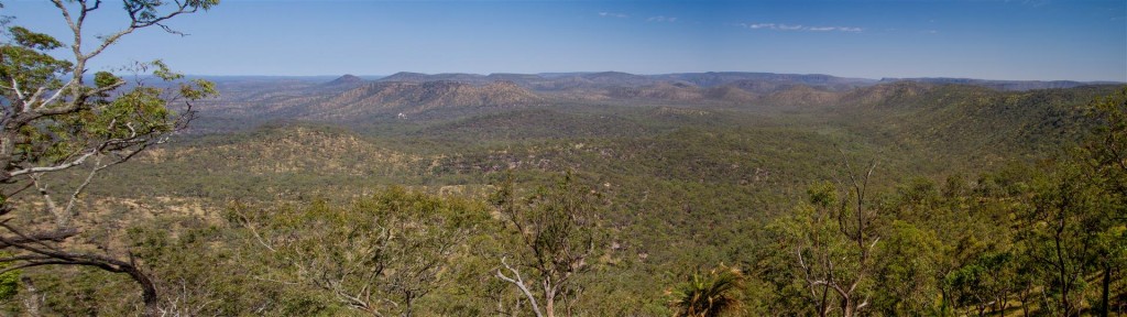  Looking north from the Consuelo Tableland.