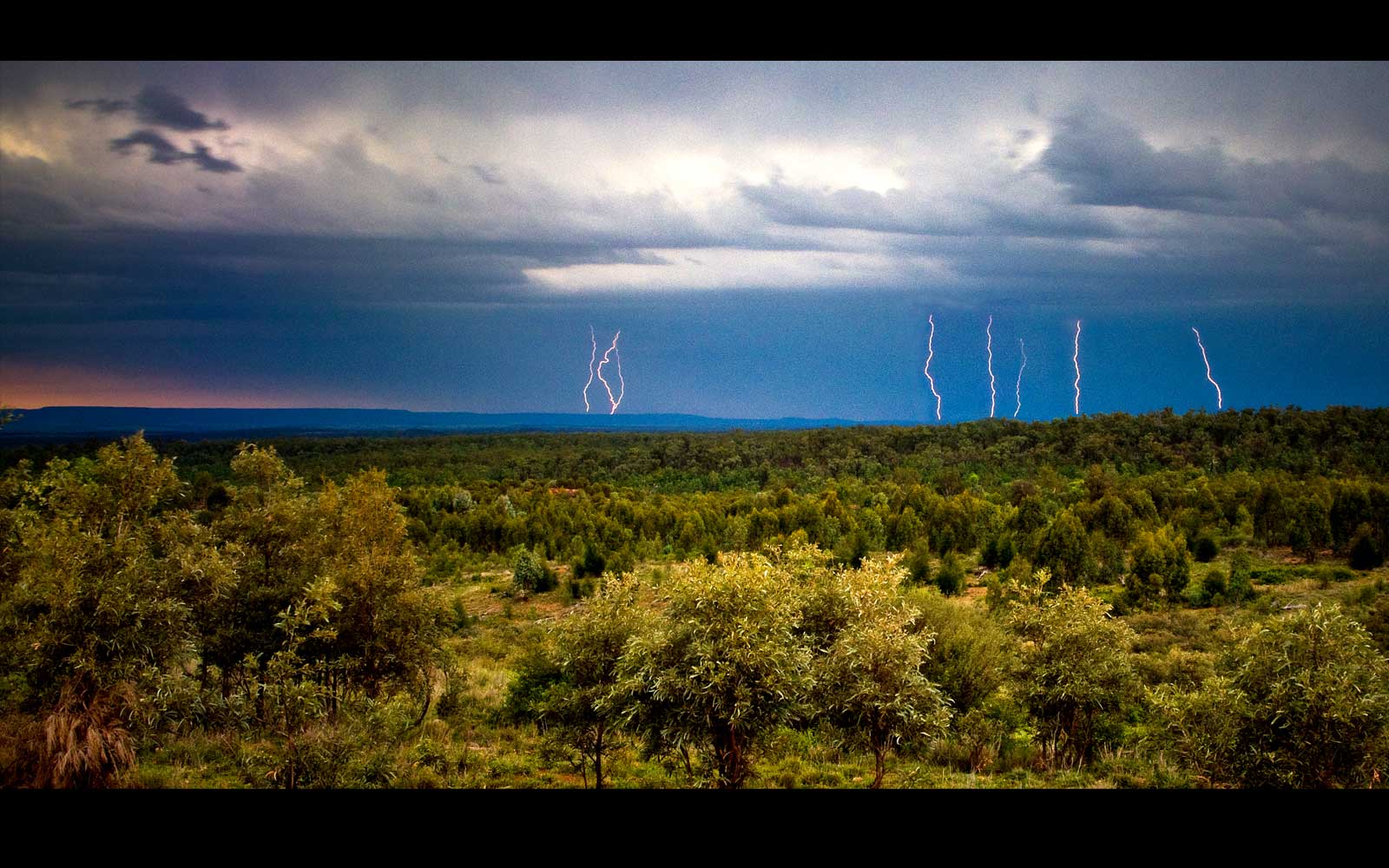 Storms, north of Injune