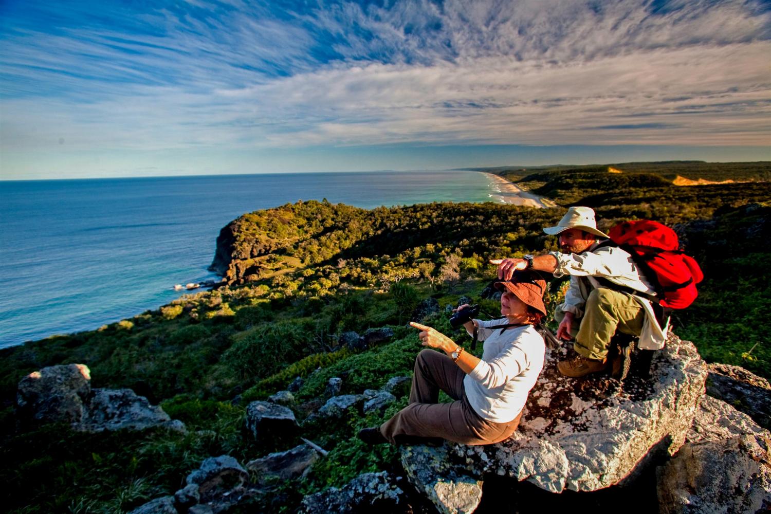 Deb and Rob, Double-island Point.