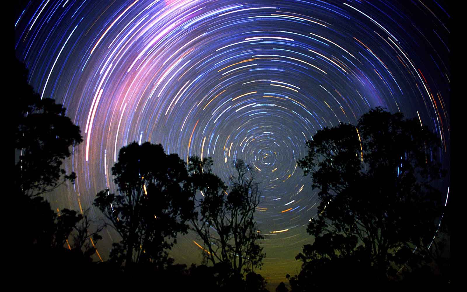 Star Trails. Mount Moffatt National Park