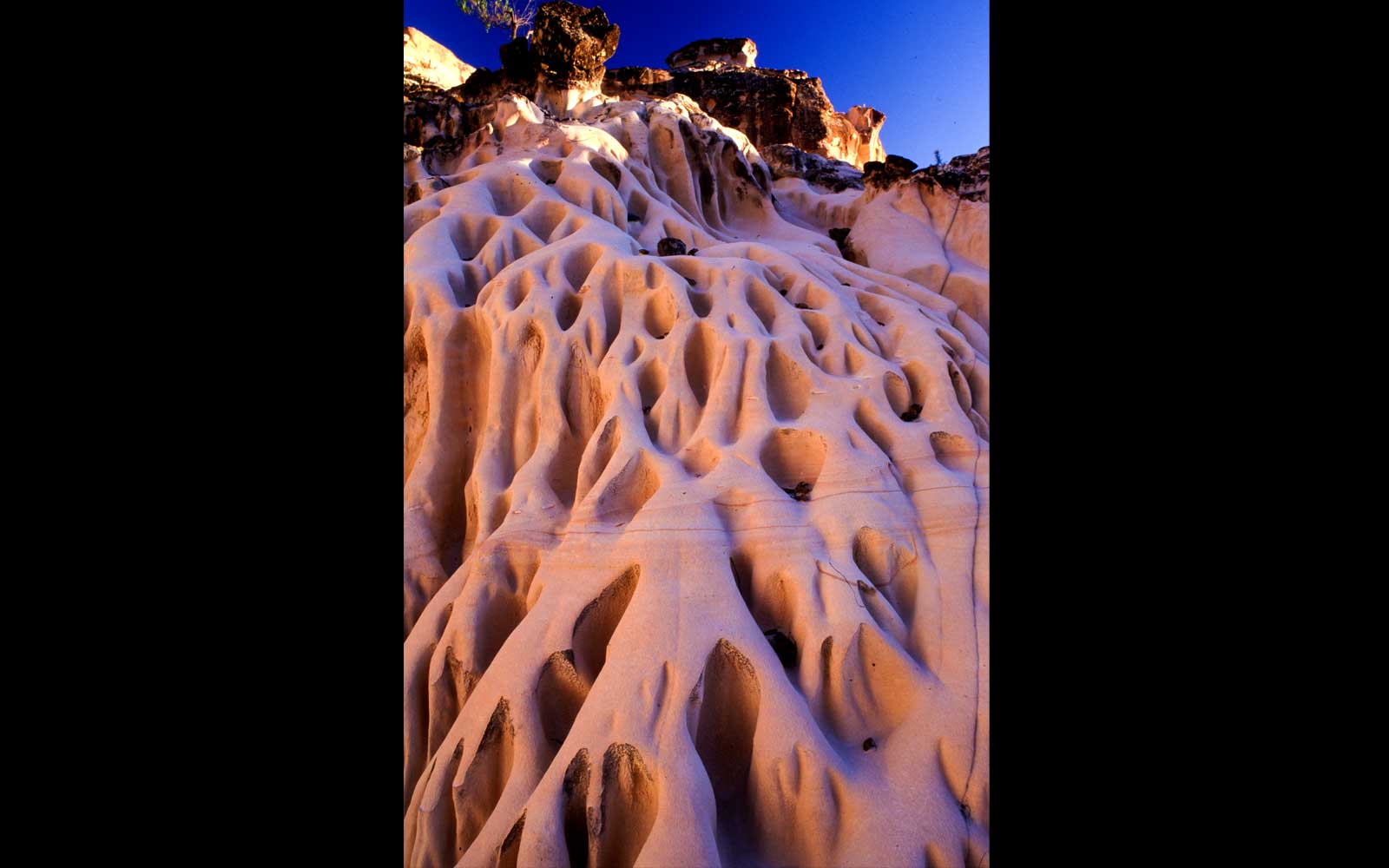 Eroded sandstone, Mount Moffatt National Park